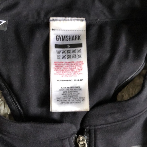 Gymshark, small, black, sports bra - Picture 2 of 4